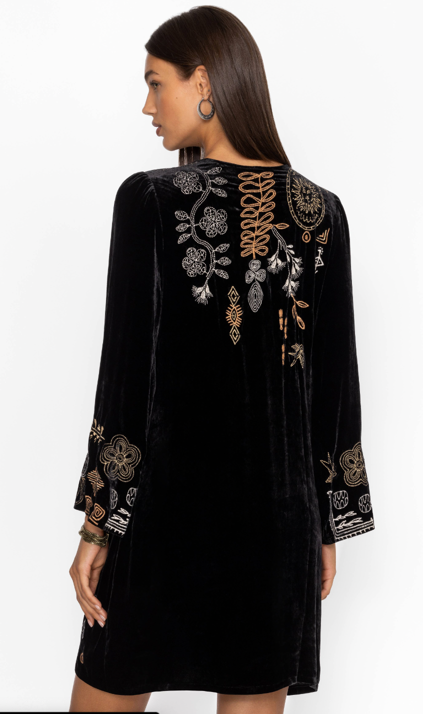 KIMONO SLEEVE RELAXED DRESS/ JOHNNY WAS