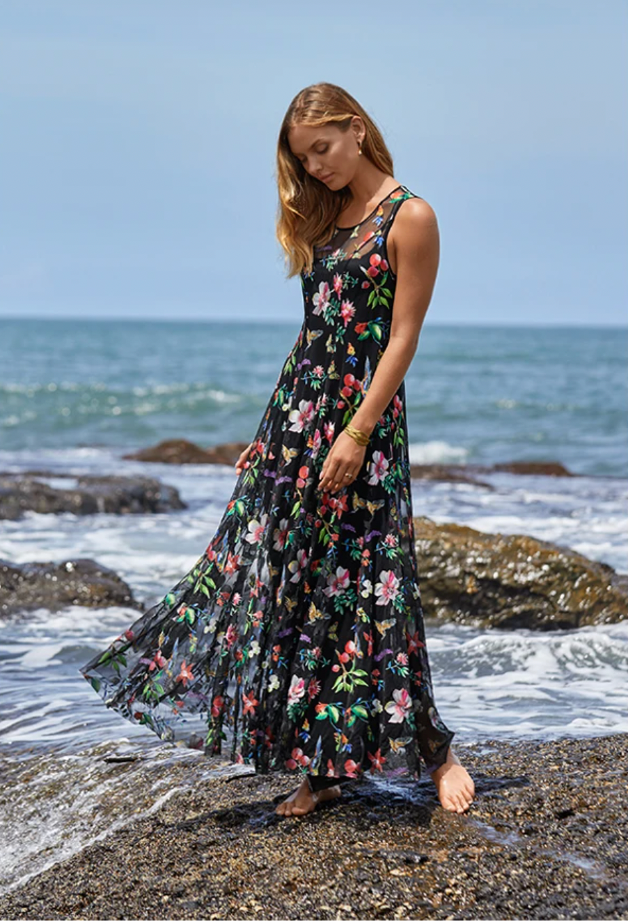 EMILDA MESH DRESS / JOHNNY WAS