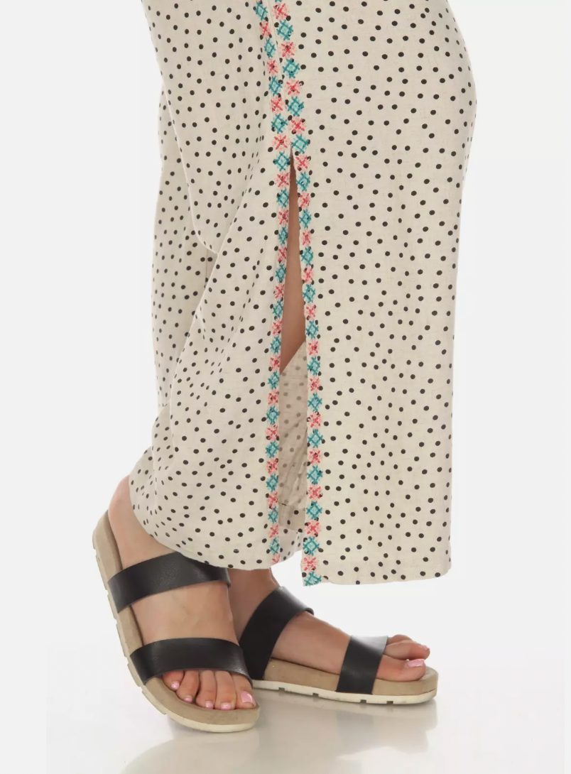 AKIRA HIGH SLIT PANT/JOHNNY WAS