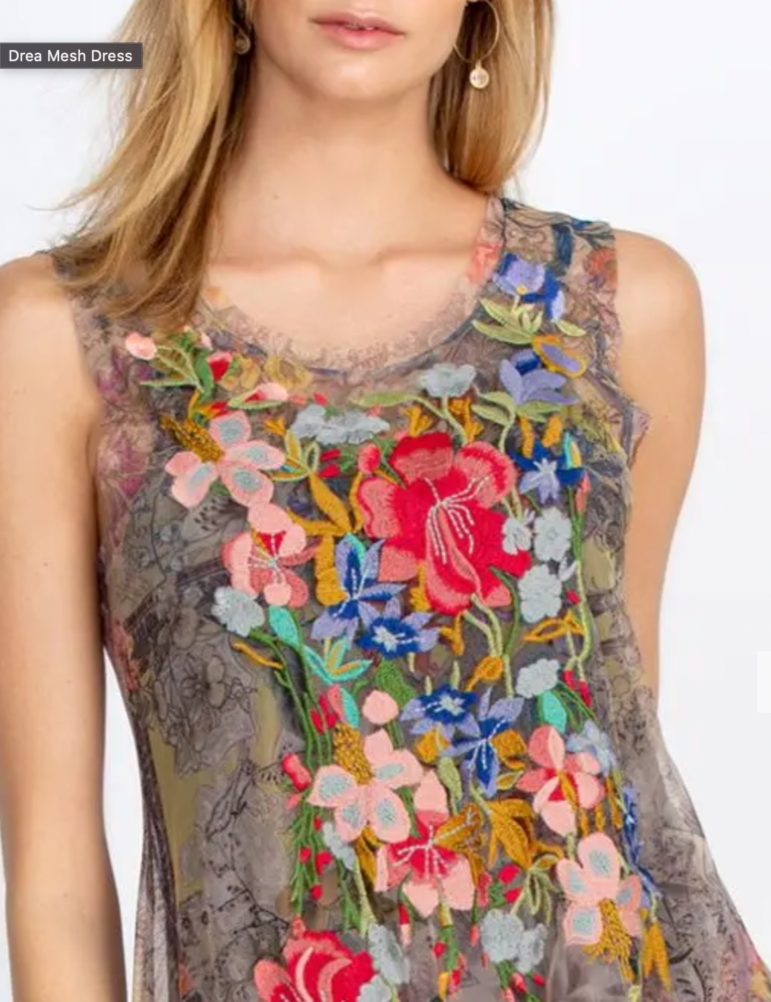 VESTIDO DREA MESH / JOHNNY WAS