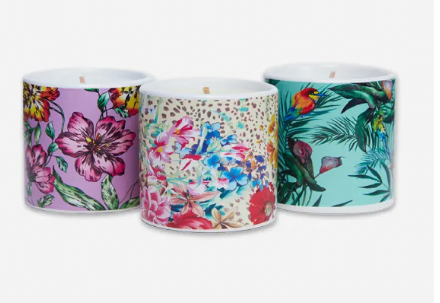 HOME SET OF 3 VOTIVE CANDLES/ JOHNNY WAS