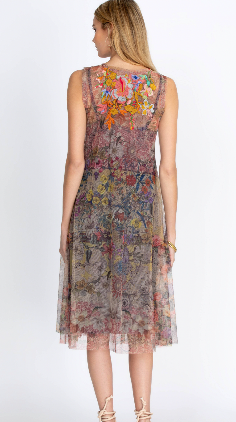 DREA MESH DRESS / JOHNNY WAS