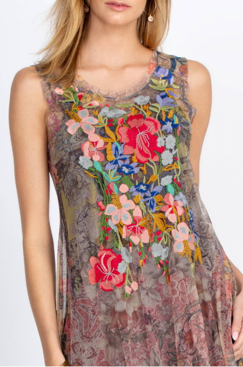 DREA MESH DRESS / JOHNNY WAS