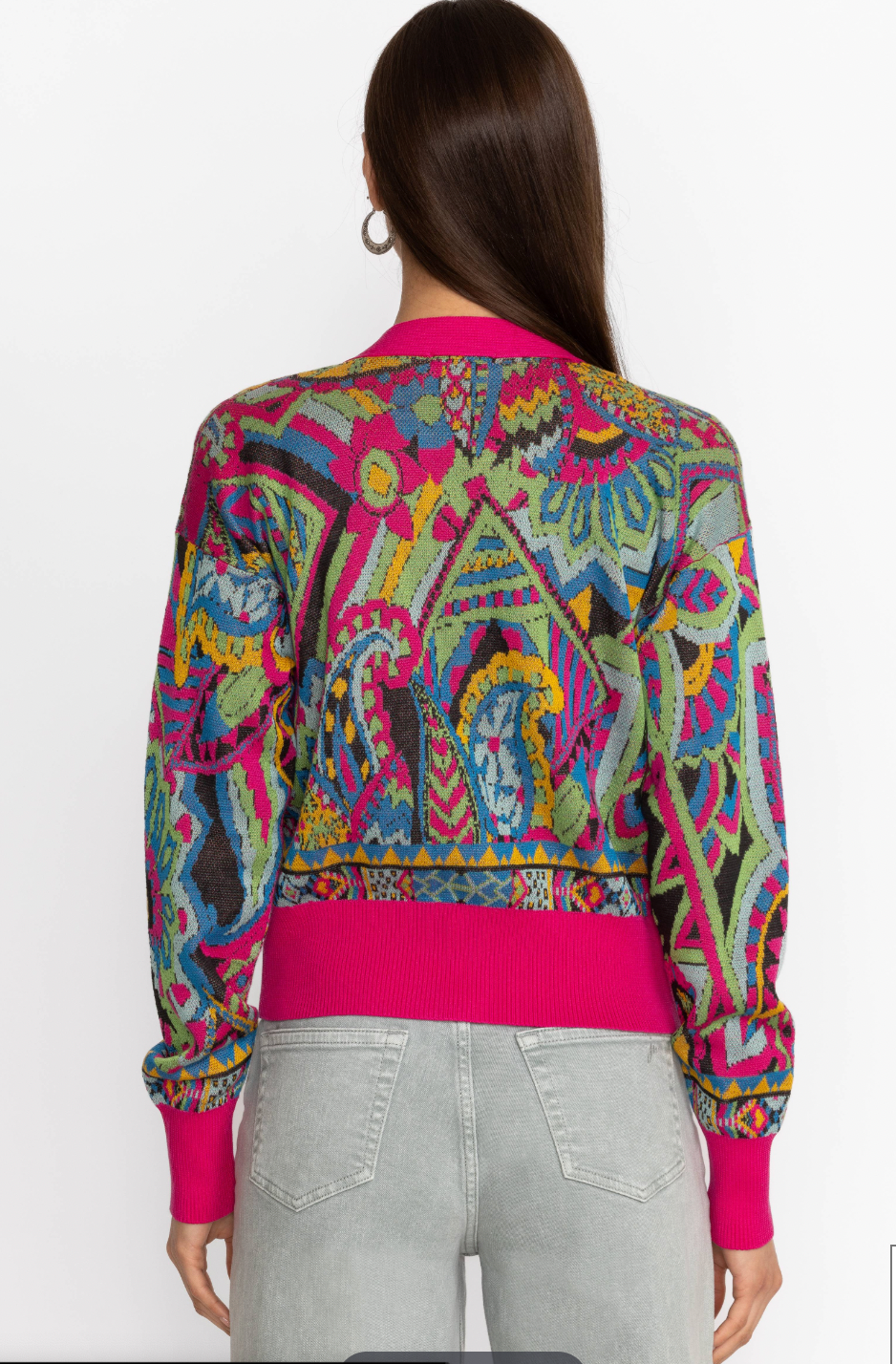 DEMARNE CARDIGAN/ JOHNNY WAS