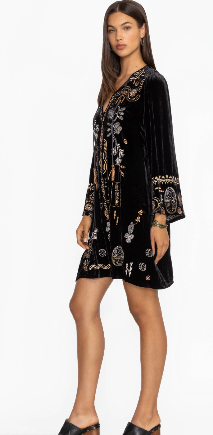 KIMONO SLEEVE RELAXED DRESS/ JOHNNY WAS