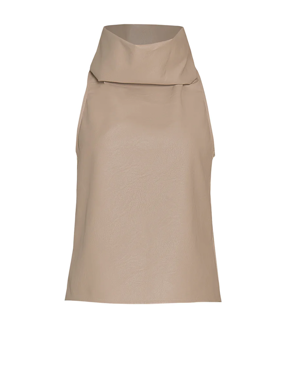 Blusa Noche de Lirios Beige cuerina/ PADOVA