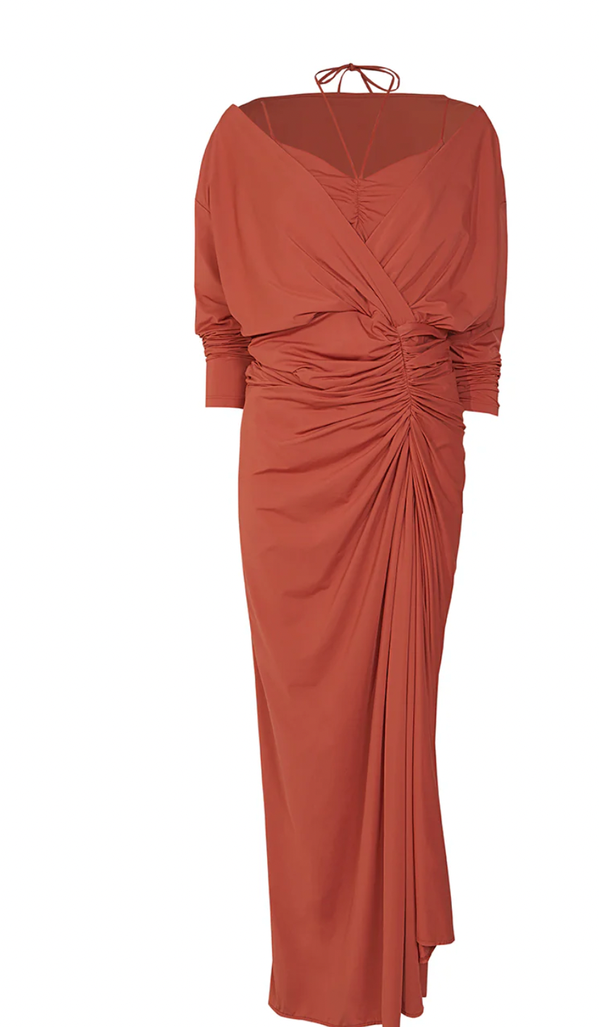 Vestido Amaia Terracota/ PADOVA