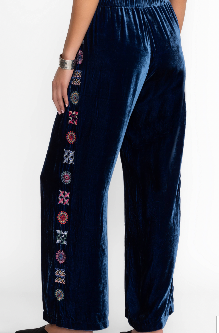 VELVET WIDE LEG PANT/ JOHNNY WAS