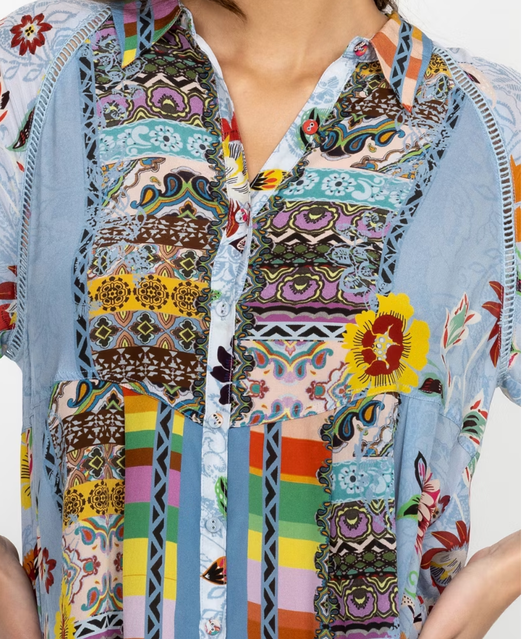  RAINBOW ADONIA TUNIC/JOHNNY WAS