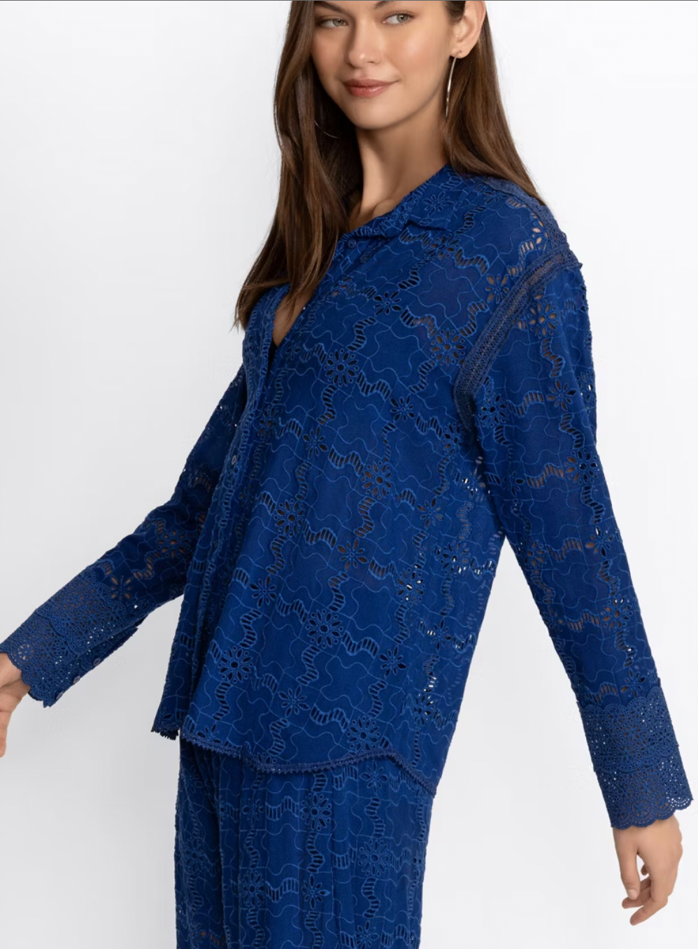 MARINA JOY RAYON SHIRT/ JOHNNY WAS