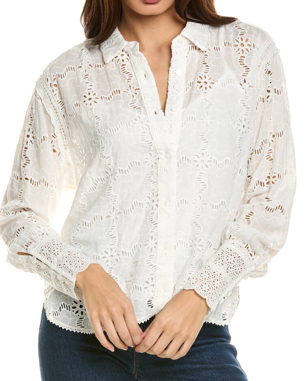 MARINA JOY RAYON SHIRT/ JOHNNY WAS