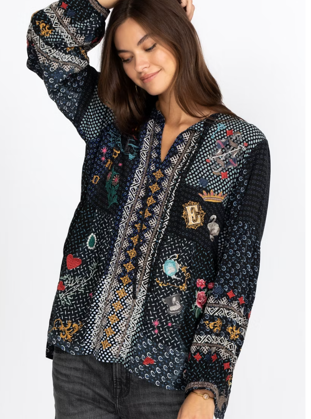 WONDER BLOUSE / JOHNNY WAS