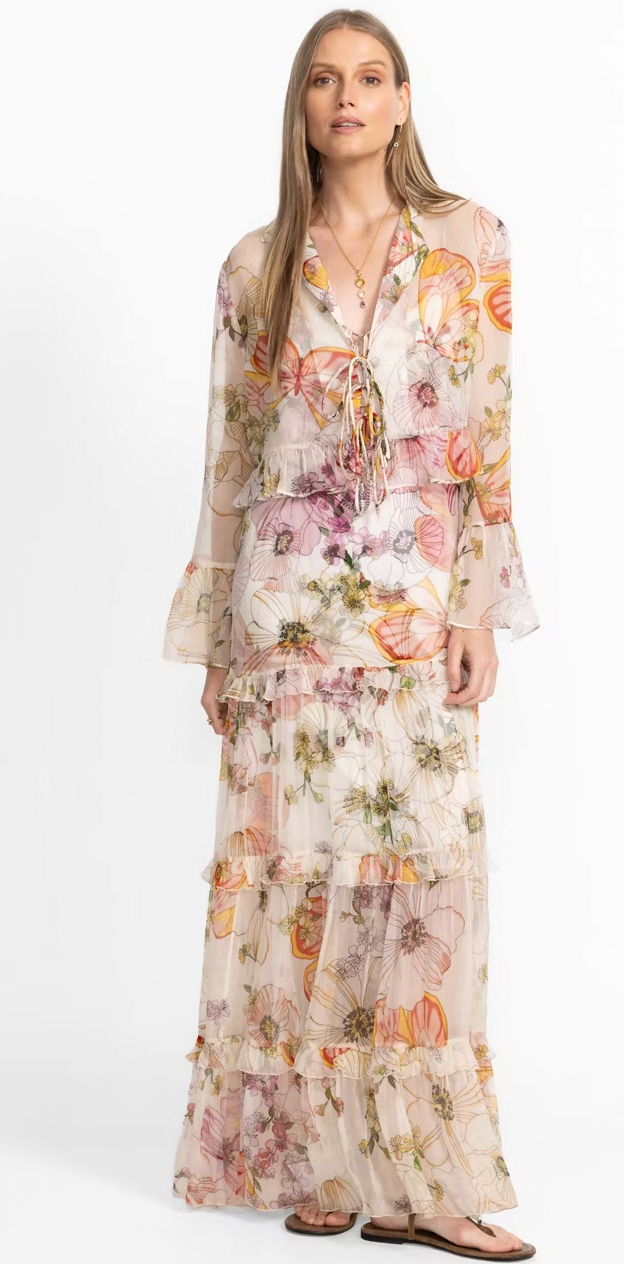 KATRIZ RUFFLE BOLERO KATRIZ RUFFLE BOLERO/ JOHNNY WAS