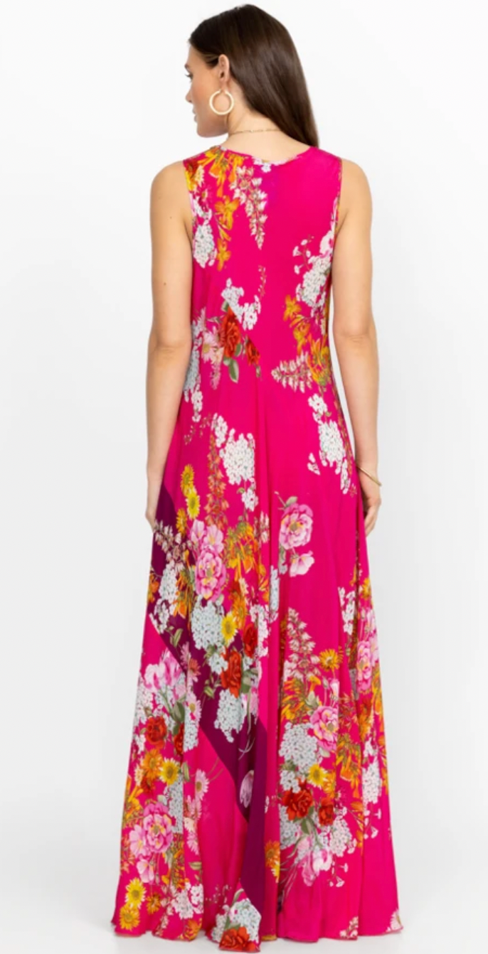 GOLDEN BOUQUET BIAS DRES/ JOHNNY WAS