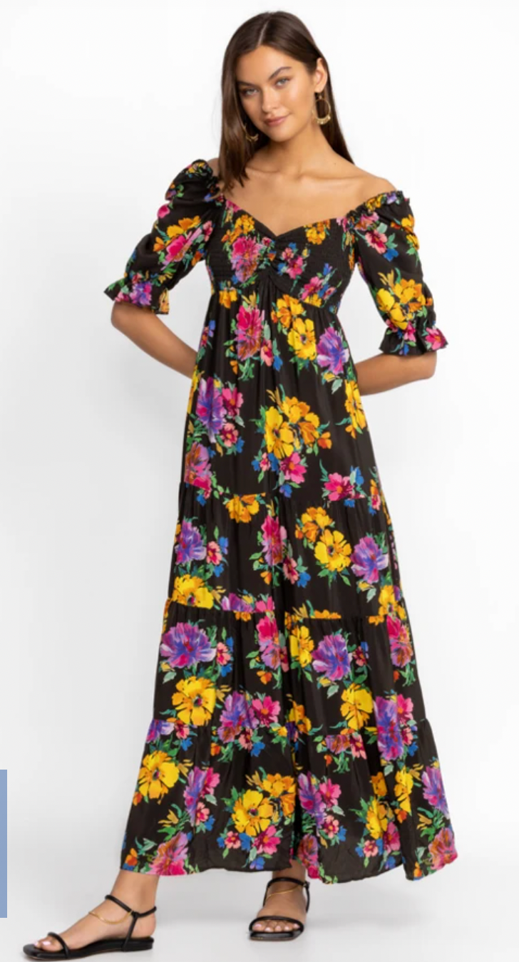 POPPY SILK MAXI DRESS / JOHNNY WAS