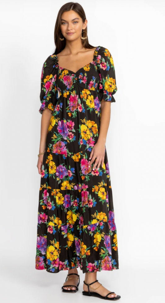 POPPY SILK MAXI DRESS / JOHNNY WAS