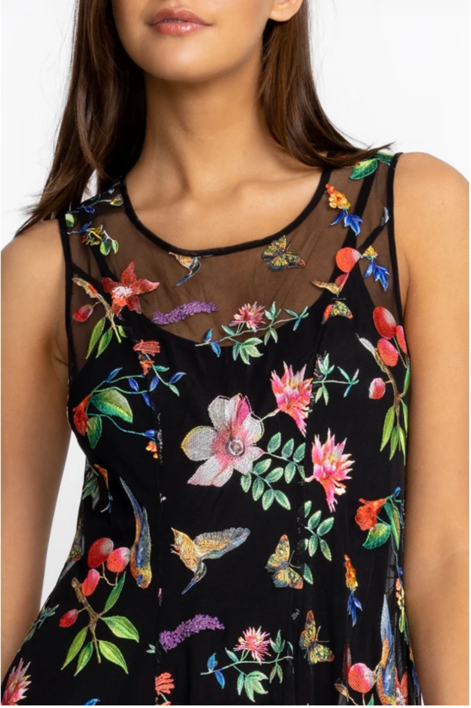 EMILDA MESH DRESS / JOHNNY WAS