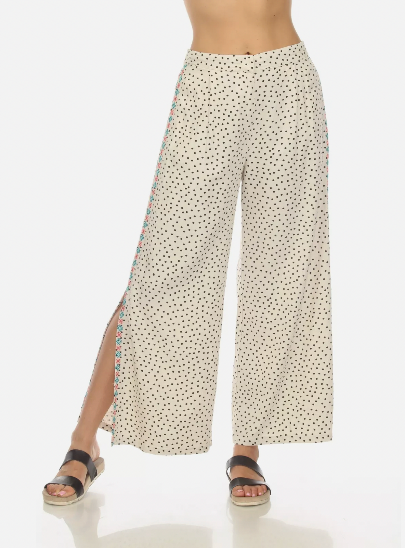 AKIRA HIGH SLIT PANT/JOHNNY WAS