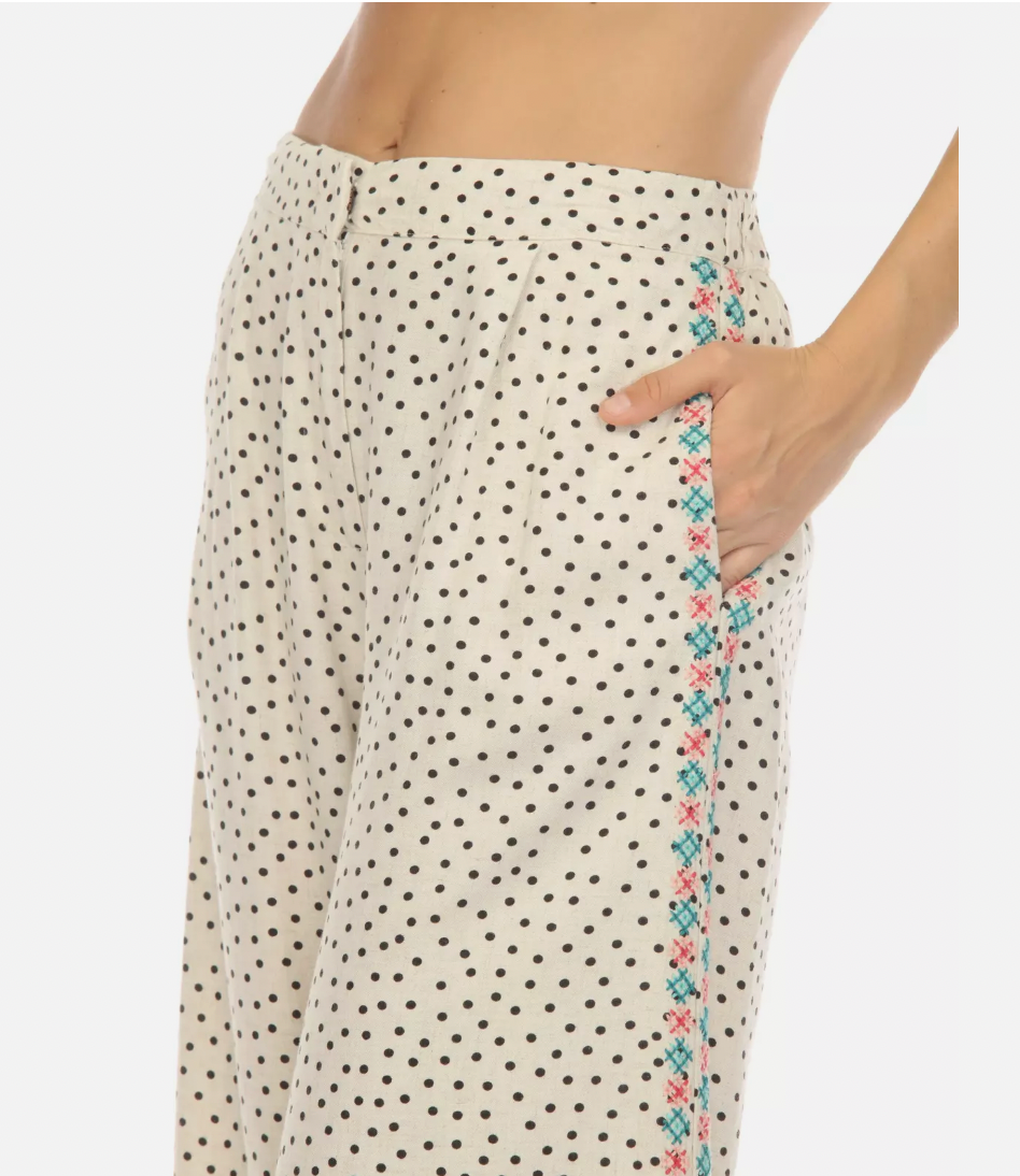 AKIRA HIGH SLIT PANT/JOHNNY WAS