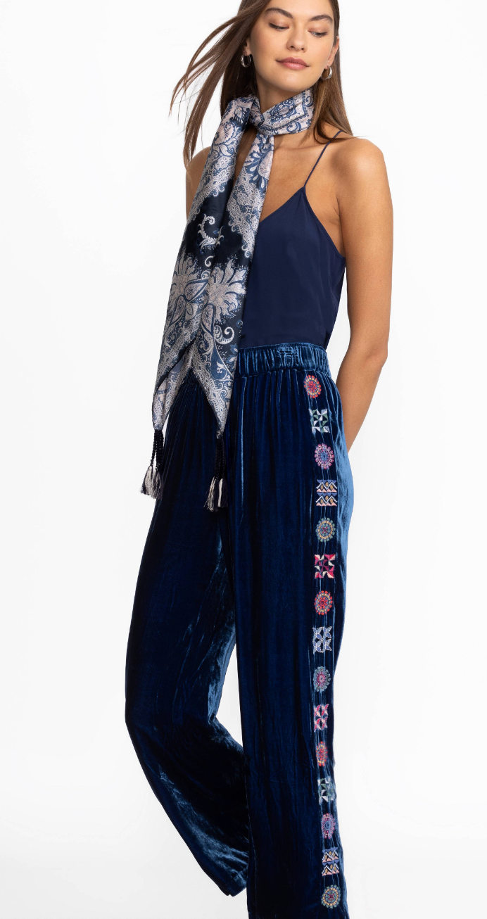 VELVET WIDE LEG PANT/ JOHNNY WAS