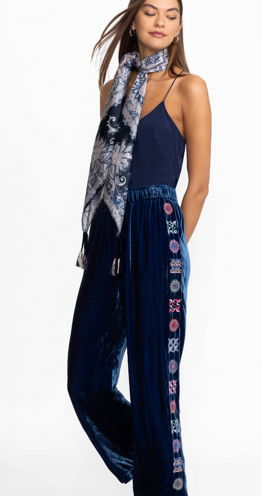 VELVET WIDE LEG PANT/ JOHNNY WAS