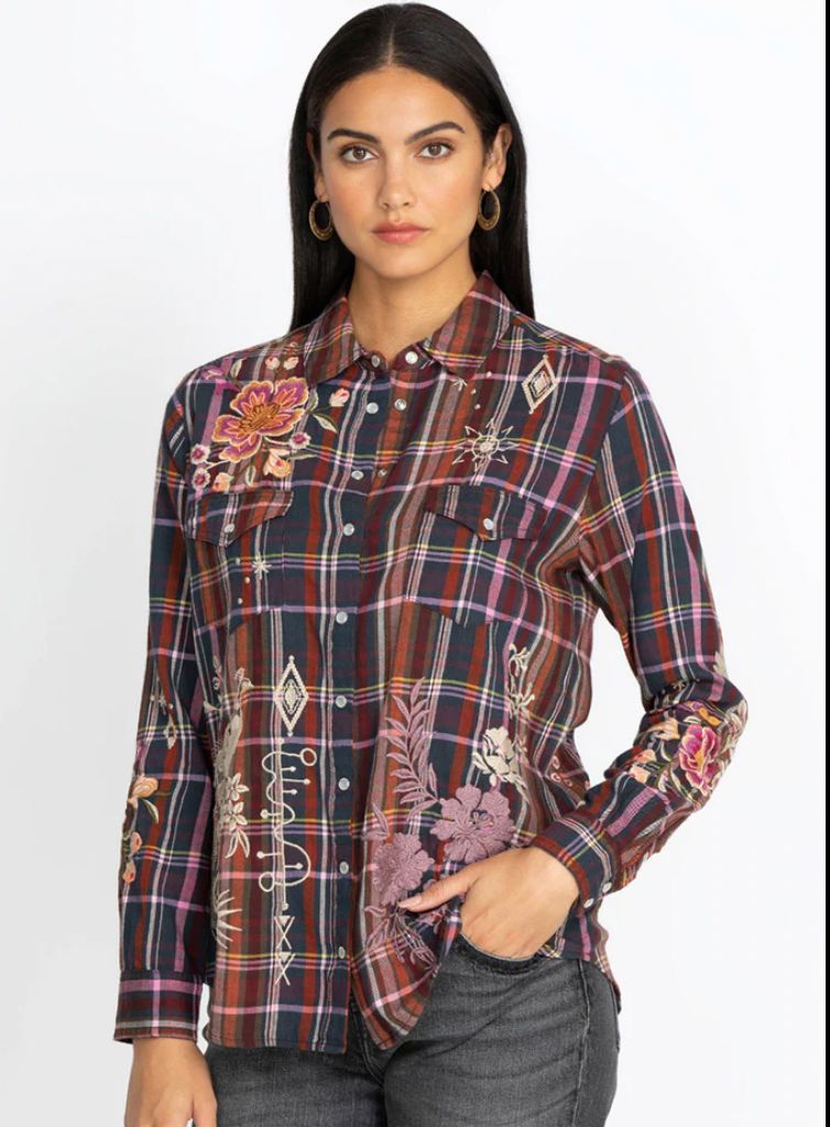 BRITTANY PATCH POCKET SHIRT/ JHONNY WAS