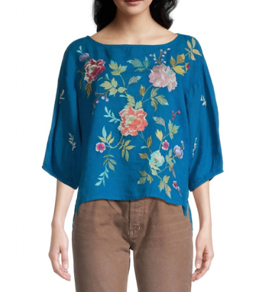  ADELE BLOUSE/ JOHNNY WAS