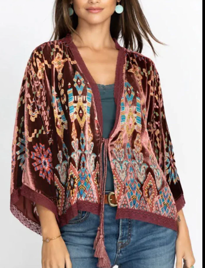 GEO BURNOUT DAZY KIMONO/ Johnny Was