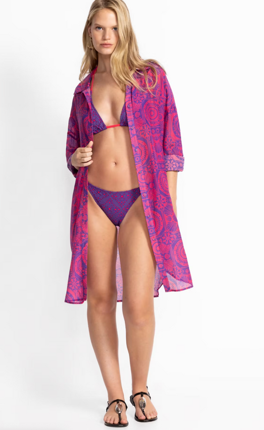 MARYSOL LONG SHIRT DRESS/ JOHNNY WAS