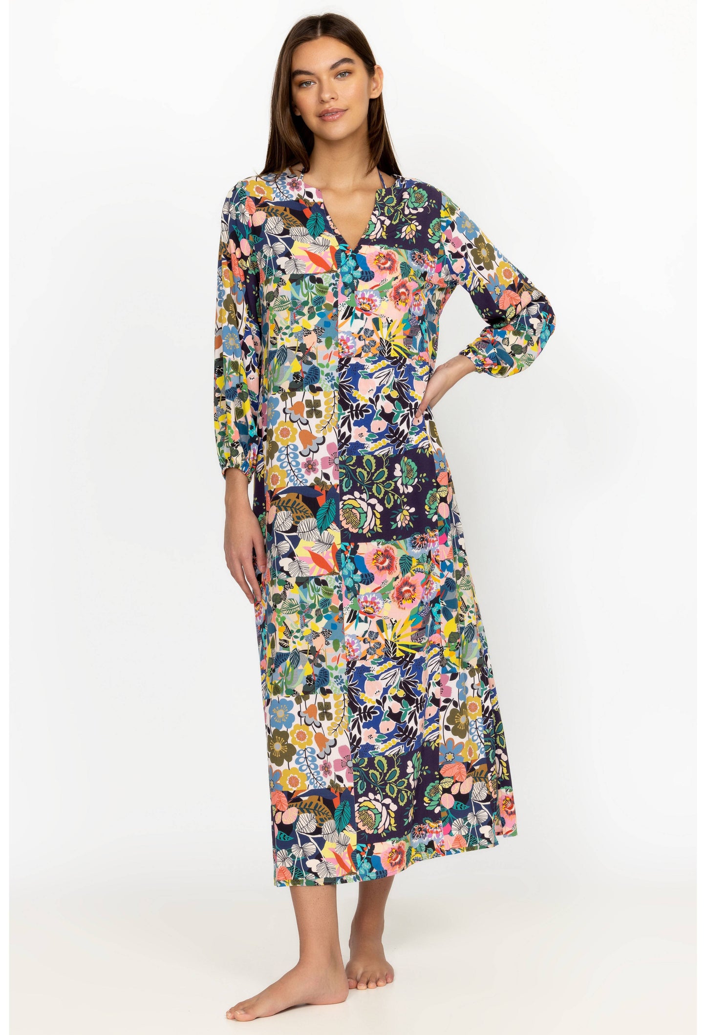  PUFF SLEEVE MAXI COVER / JOHNNY WAS