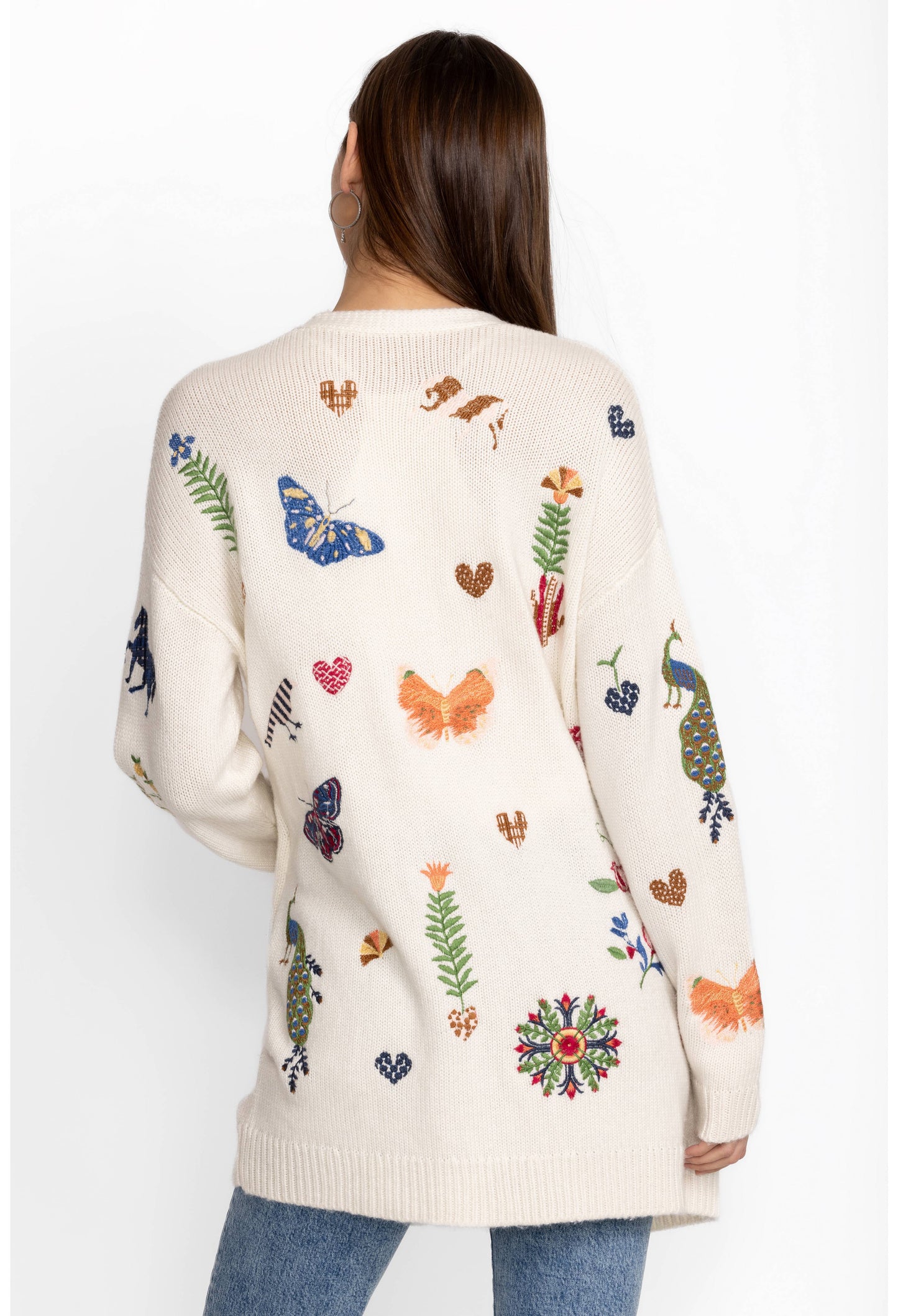 ADELA LONG CARDIGAN/ JOHNNY WAS