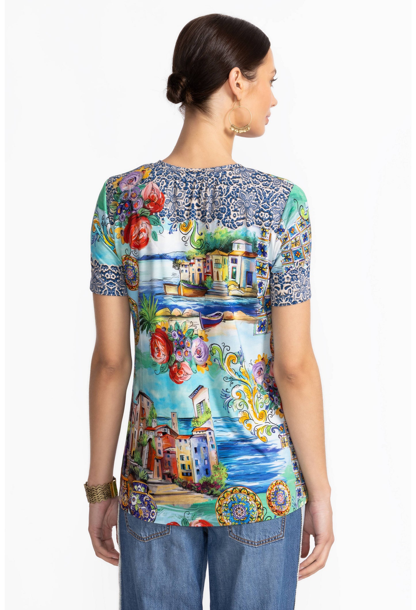 The Janie Favorite Swing Tee/ Johnny Was