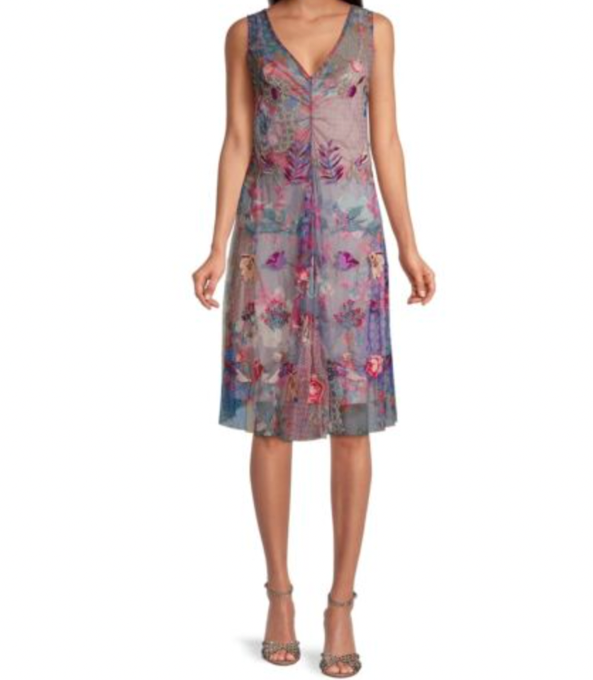 VESTIDO ARLETTE MESH / JOHNNY WAS