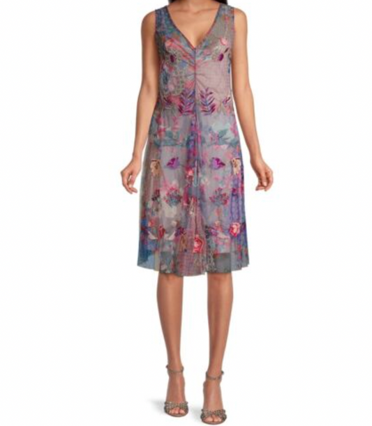 VESTIDO ARLETTE MESH / JOHNNY WAS