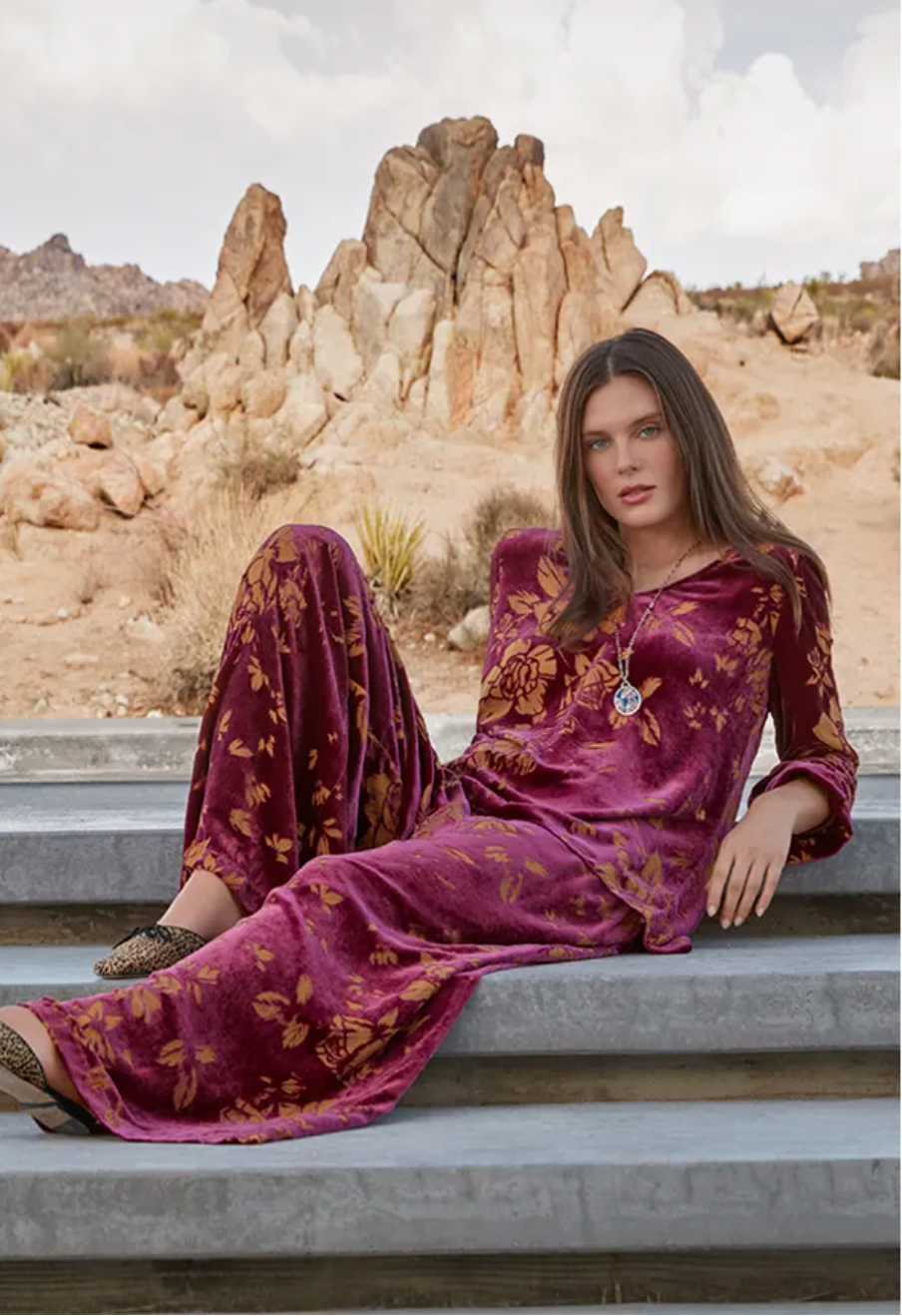 BLUSA RISING MOON EASY  / JOHNNY WASS