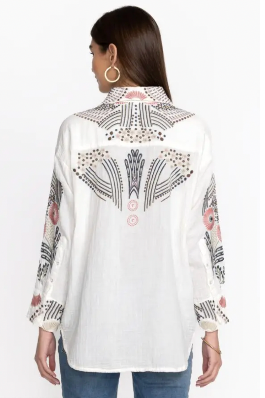 PALLADIUM BLOUSE/ JOHNNY WAS