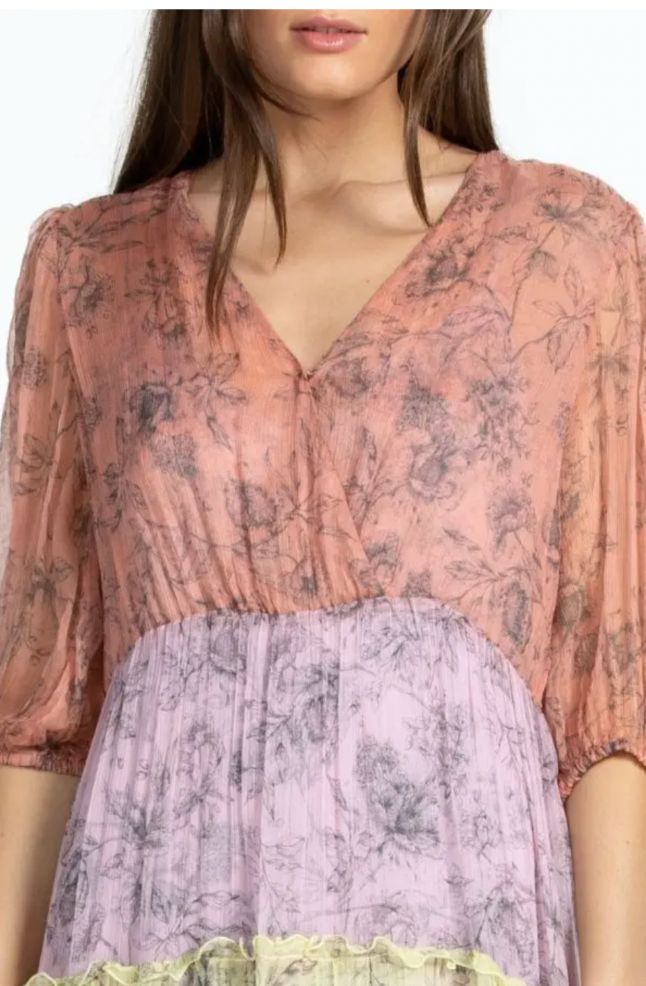 LIZA MIDI DRESS/ JOHNNY WAS