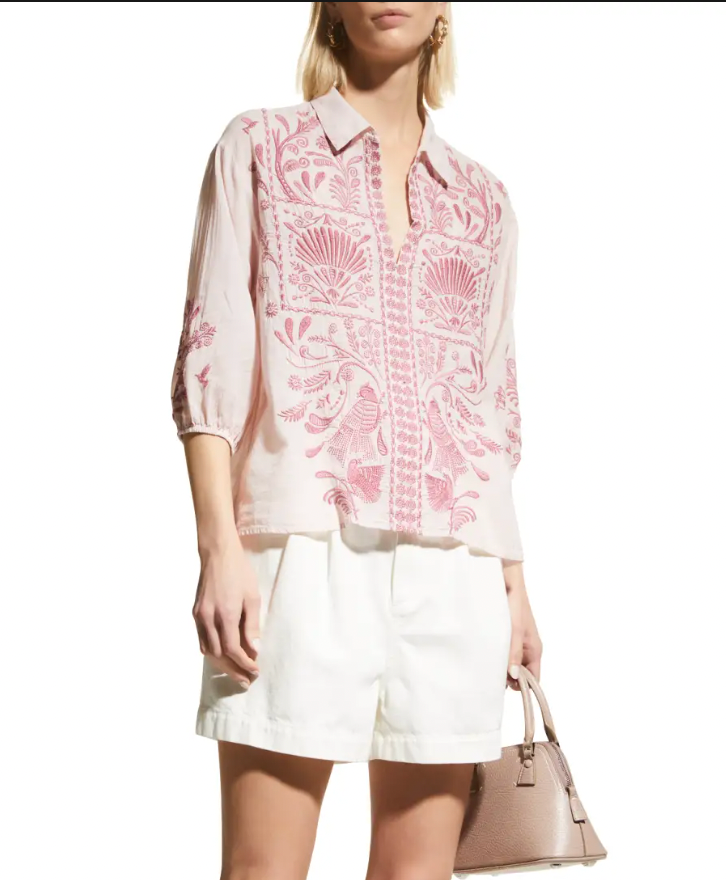 Blusa Orla Johnny Was